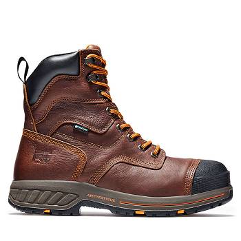 Timberland PRO Helix HD 8" Comp Toe - Bordove Nepremokave Topanky Panske, TB0214P